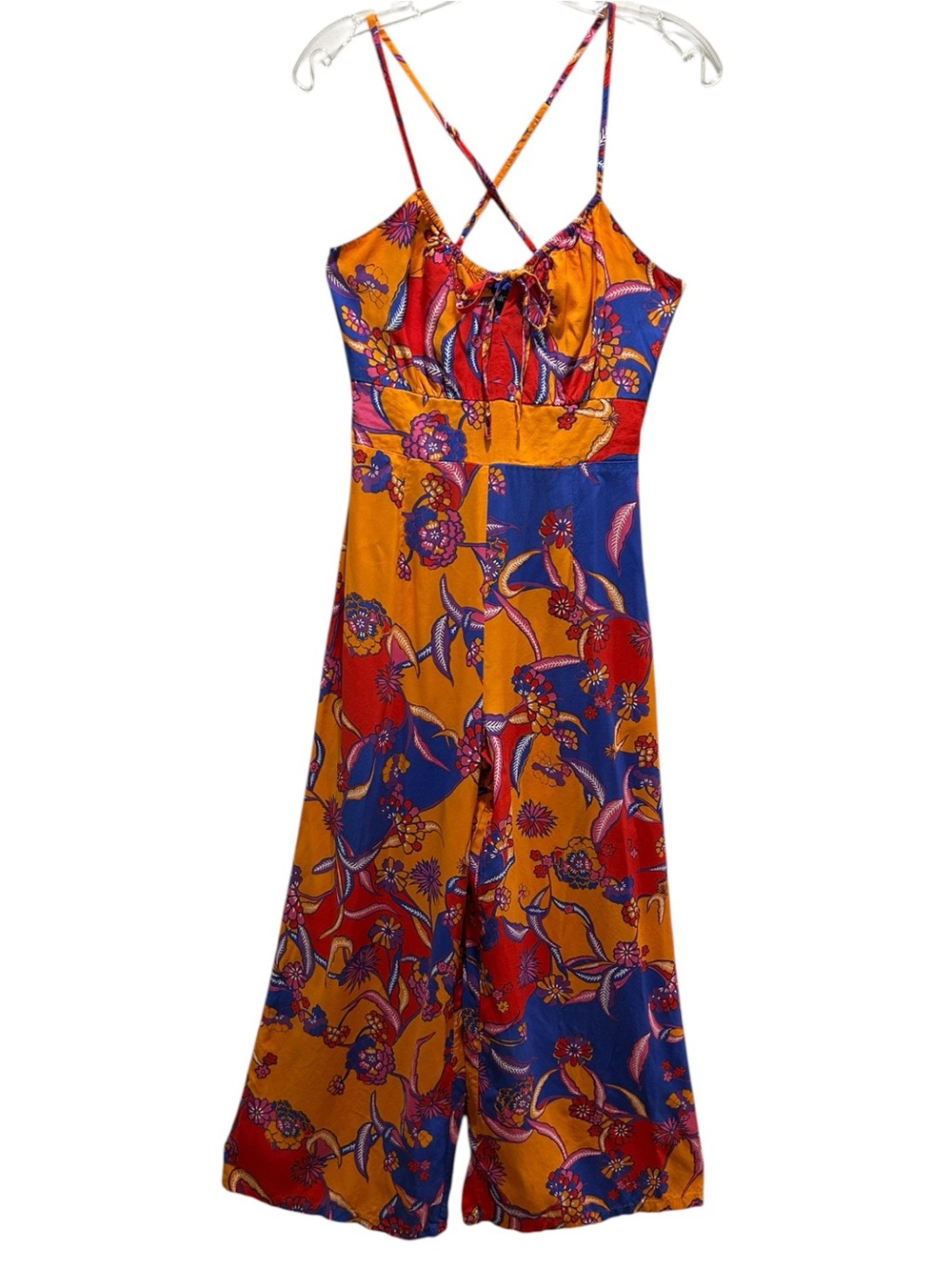 ModCloth Jumpsuit for the Love of Festival Season Retro Boho Wide Leg - Size 4